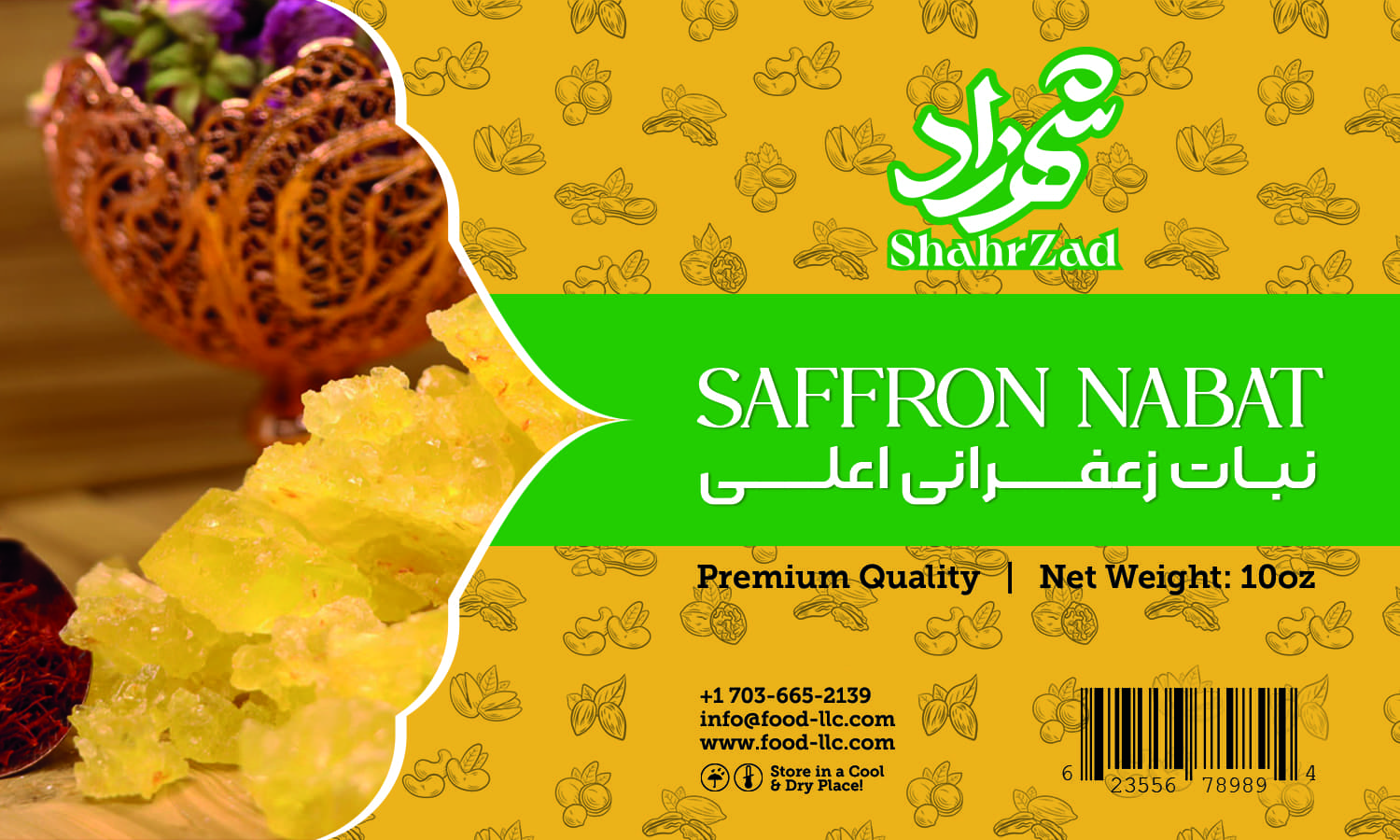 Saffron Nabat